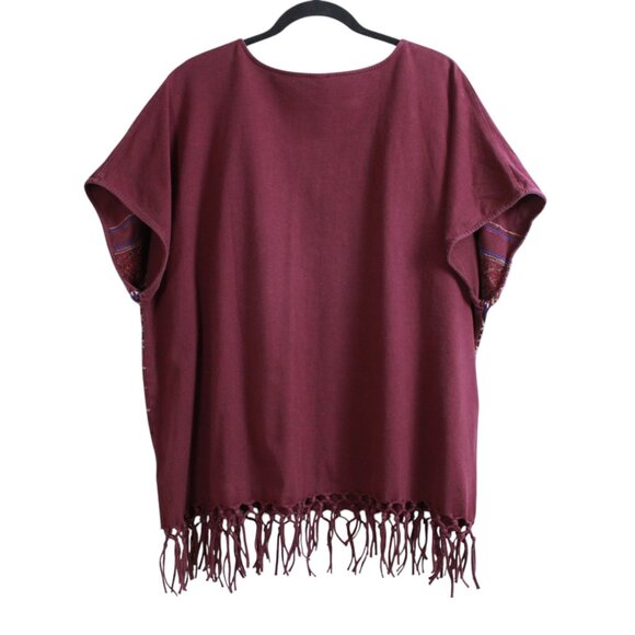 Penningtons Embroidered Poncho Top - Picture 2 of 16